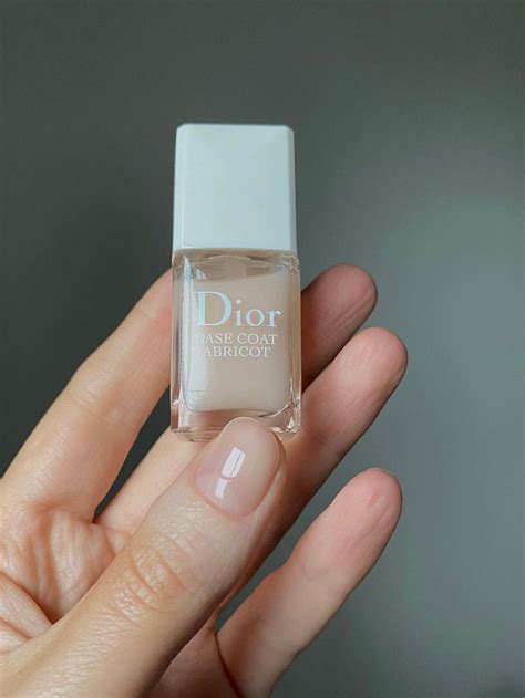 dior abricot 500|Dior base coat review.